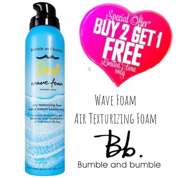 Bumble and Bumble Wave Foam Texturizing Mousse